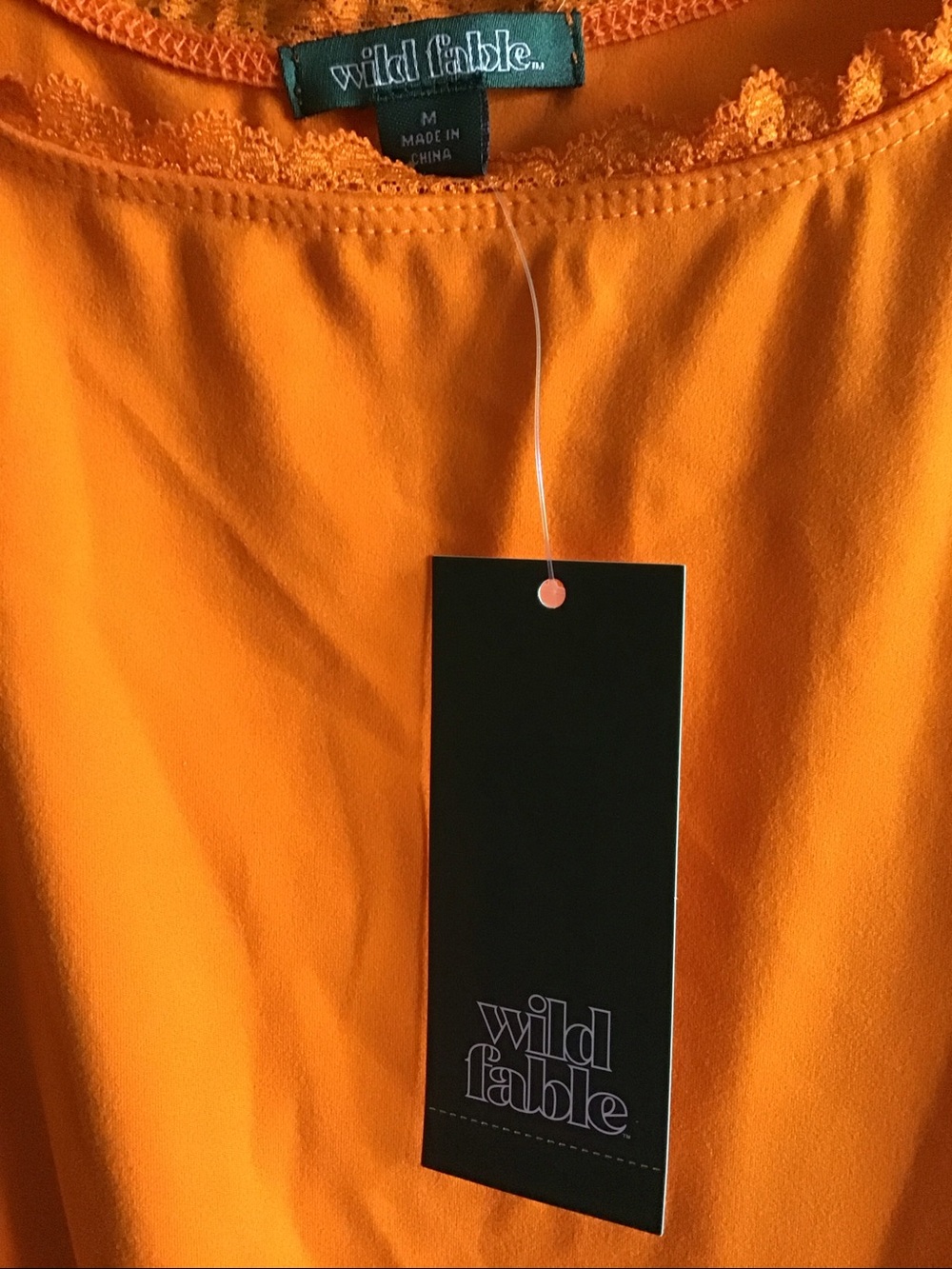 Wild Fable Orange Skort Dress NWT Tennis Exercise Athletic Activewear Mini - Picture 4 of 7